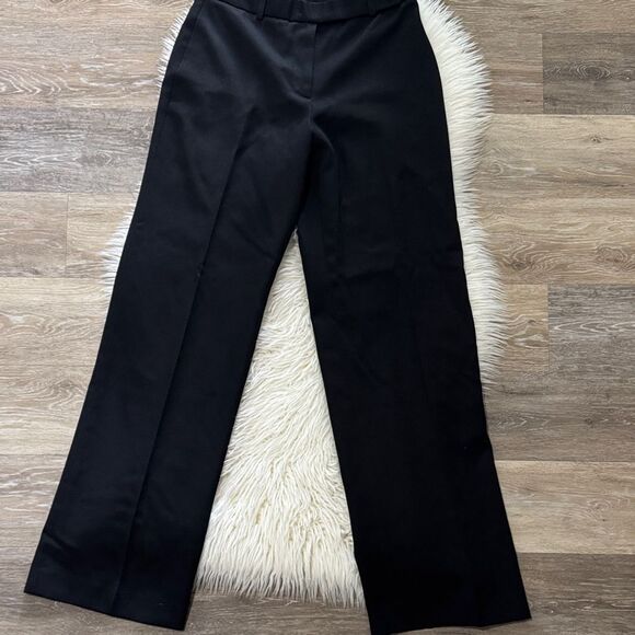 J. Crew Black Wide Leg Women's Pants Size 4 - Picture 1 of 9